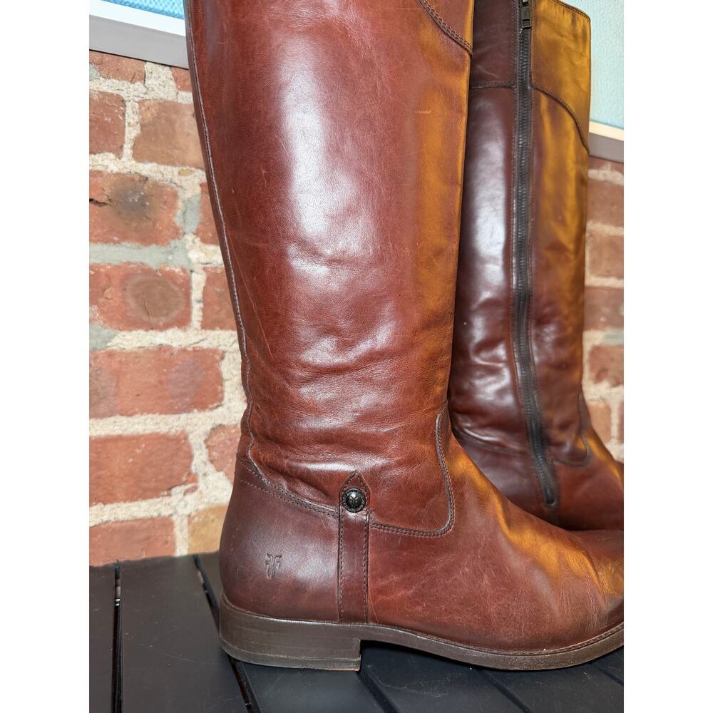 Frye Melissa Tab Tall Riding Boot - Picture 2 of 8